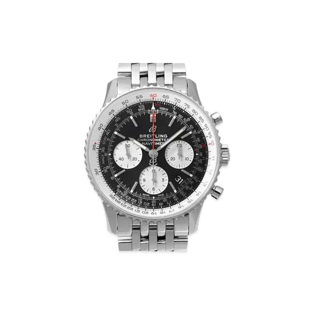 Breitling Navitimer B01 Chronograph 43 "Black/Stainless Steel"