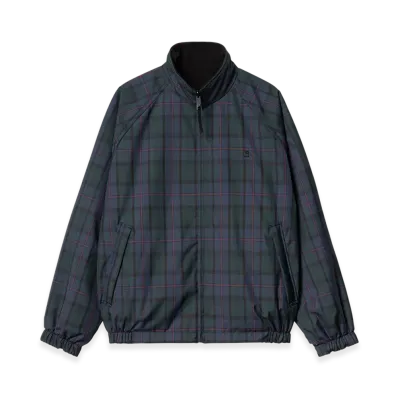 Carhartt WIP Reversible Planer Jacket "Planer Check Air Force Blue/Black"