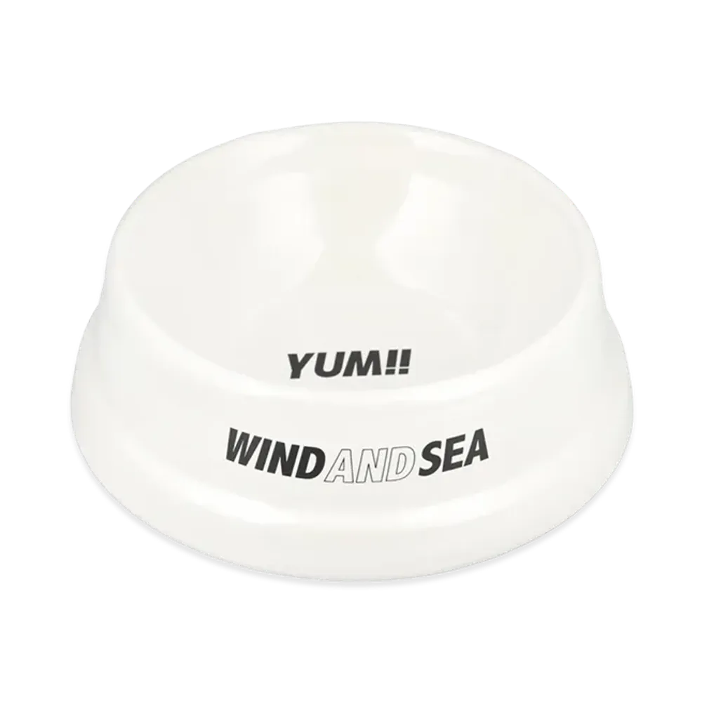 WIND AND SEA Dog Bowl "Black"