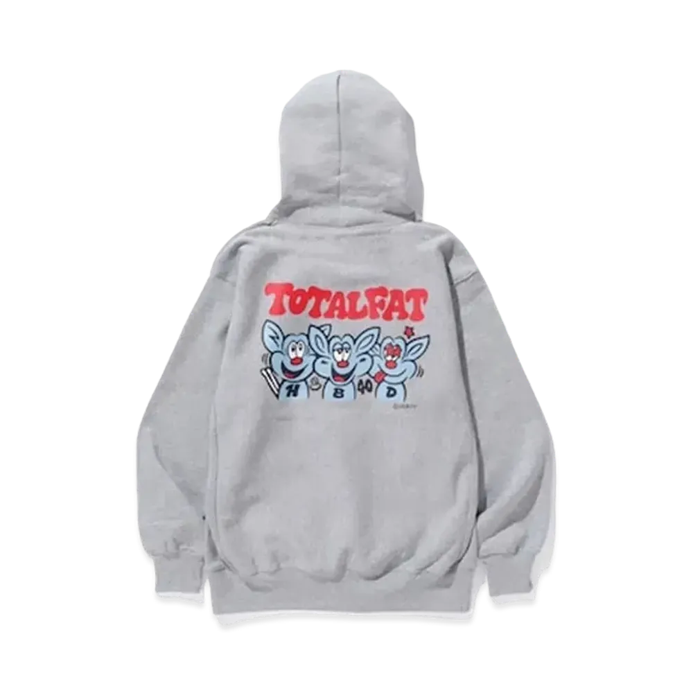 TOTALFAT Bunta x VERDY Sweat Hoodie "Gray"