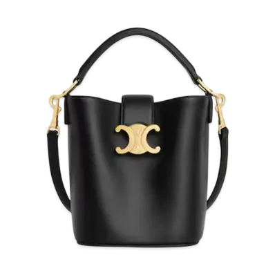 CELINE Mini Bucket Louise in Smooth Calfskin "Black"