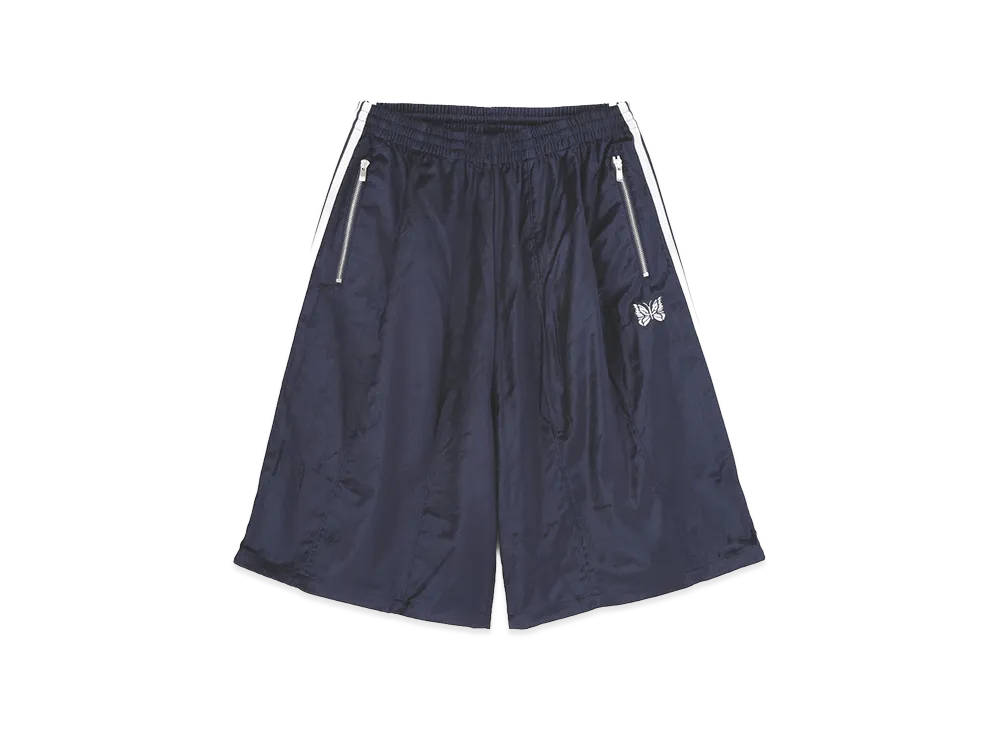 NEEDLES x LHP Track Shorts - C/Pe Velour "Navy"