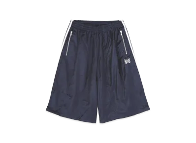NEEDLES x LHP Track Shorts - C/Pe Velour "Navy"