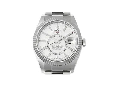 ROLEX Sky Dweller Oyster 42mm "Oystersteel/White Gold"