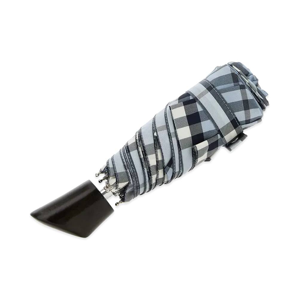 Burberry Embroidered Fabric Umbrella "Checked"