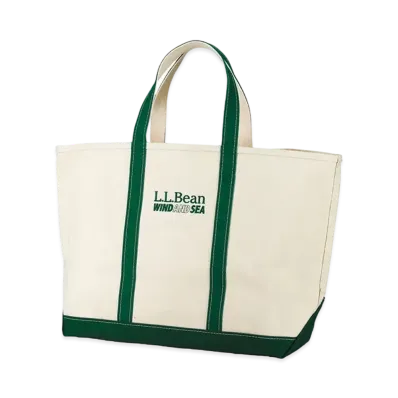 WIND AND SEA x L.L.BEAN Boat and Tote Large "Dark Green"
