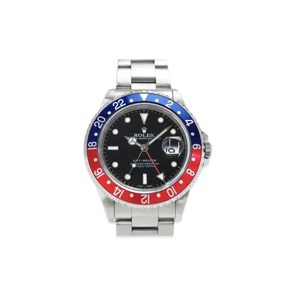 ROLEX GMT Master I "Black/Stainless Steel"