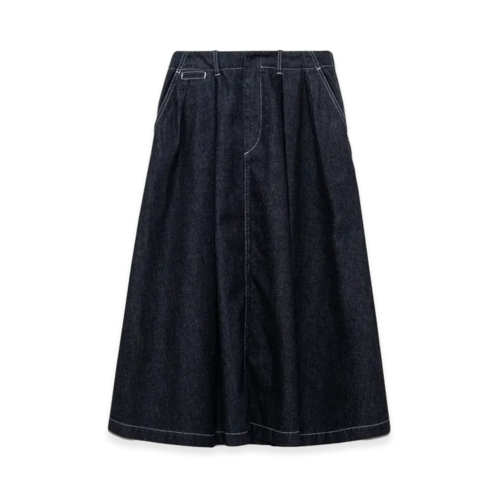 nanamica Denim Skirt "Indigo"