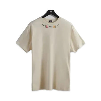 Kith Script Laurel Tee "Sandrift"