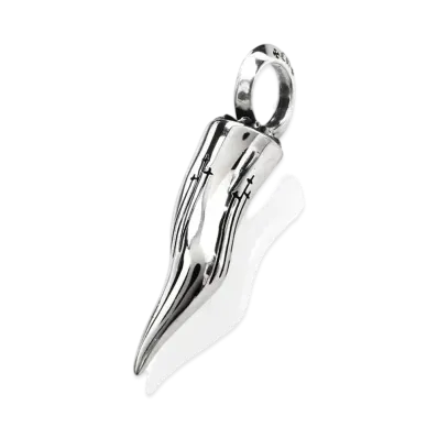 Chrome Hearts Cornicello Charm Large "Silver"