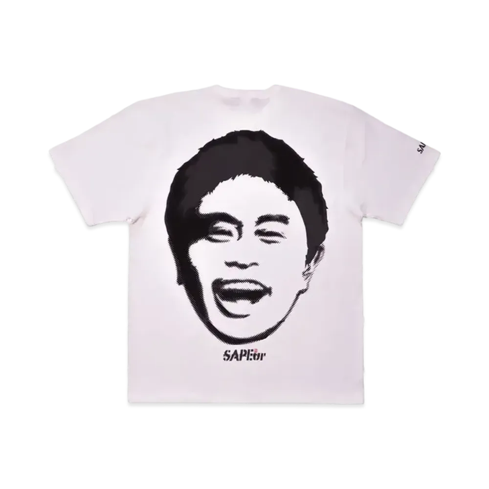 SAPEur x MASATOSHI HAMADA Stamp Logo S/S Tee #1 "White"