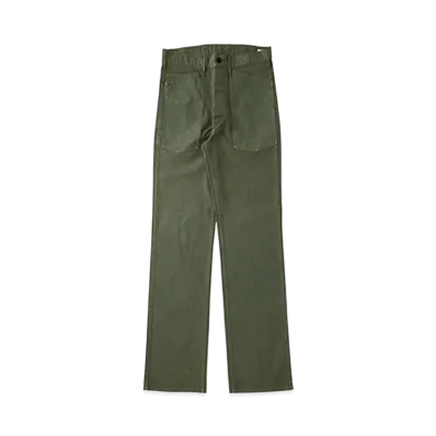 visvim CARPENTER PANTS DMGD "Olive"