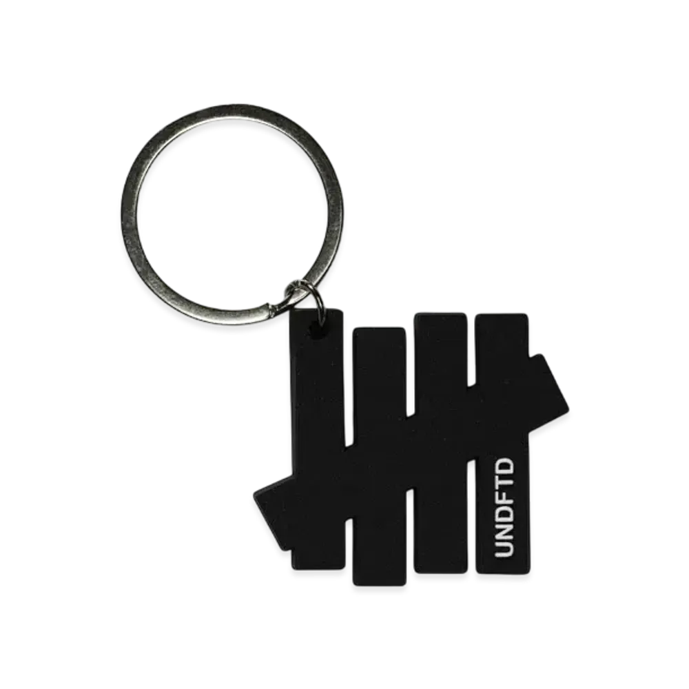 UNDEFEATED Icon Keychain "Black"