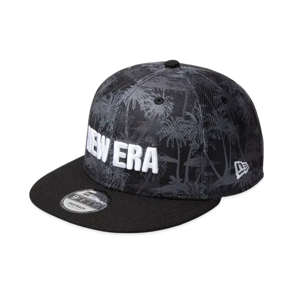 NEW ERA Golf 9Fifty Palm Tree Camo "Black Camo"