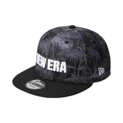 NEW ERA Golf 9Fifty Palm Tree Camo "Black Camo"