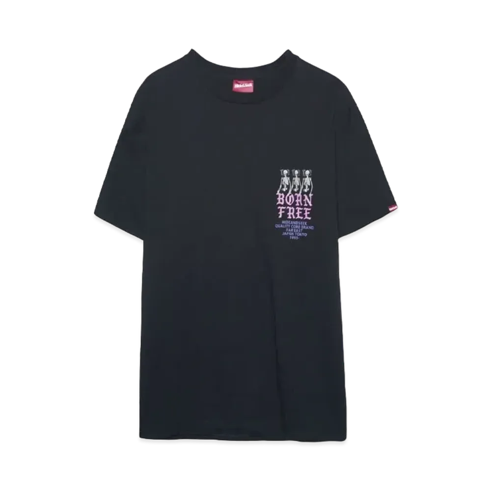 Hide and Seek Skull S/S Tee(24ss) "BLACK"