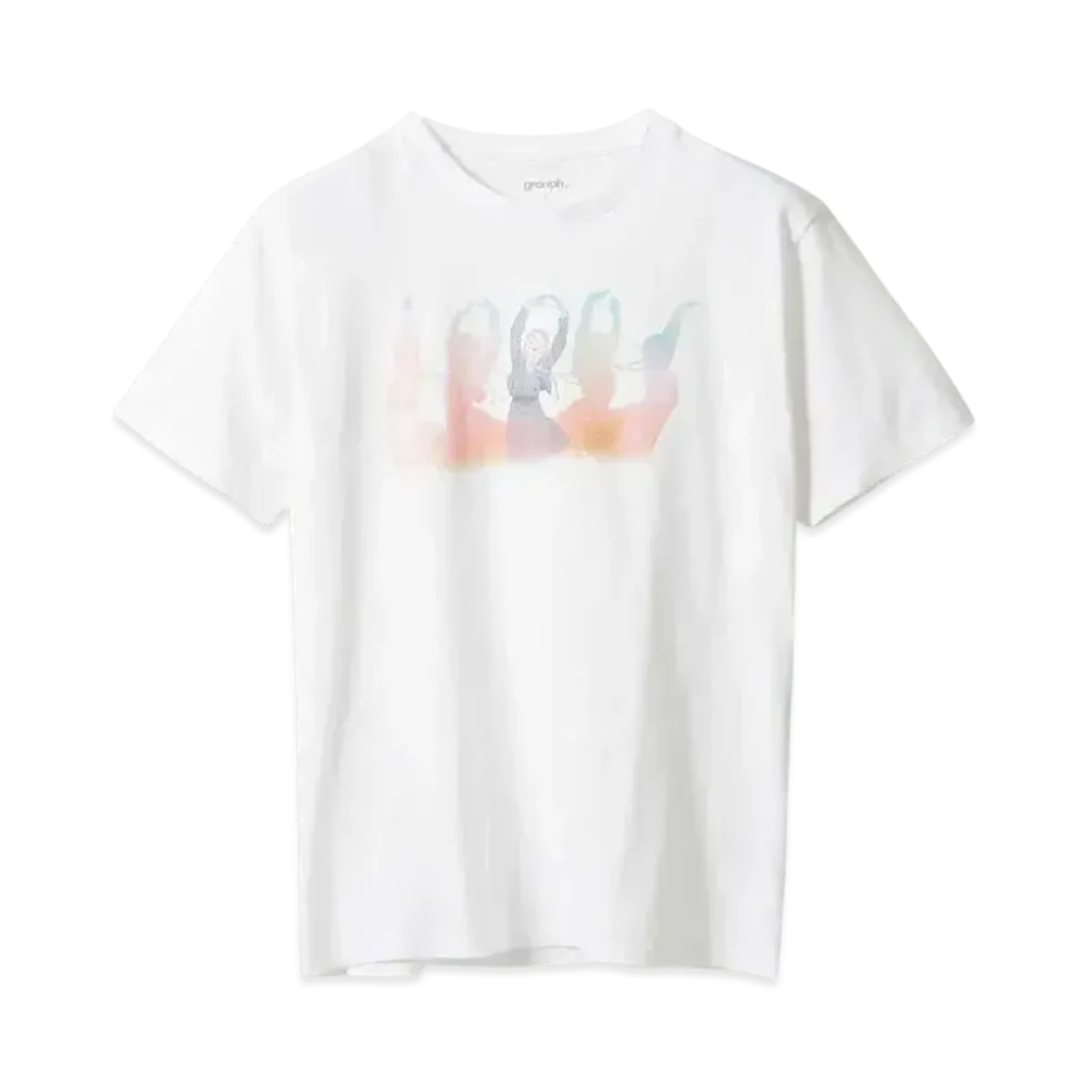 graniph x Colors Within The Totsuko T-Shirt "White"