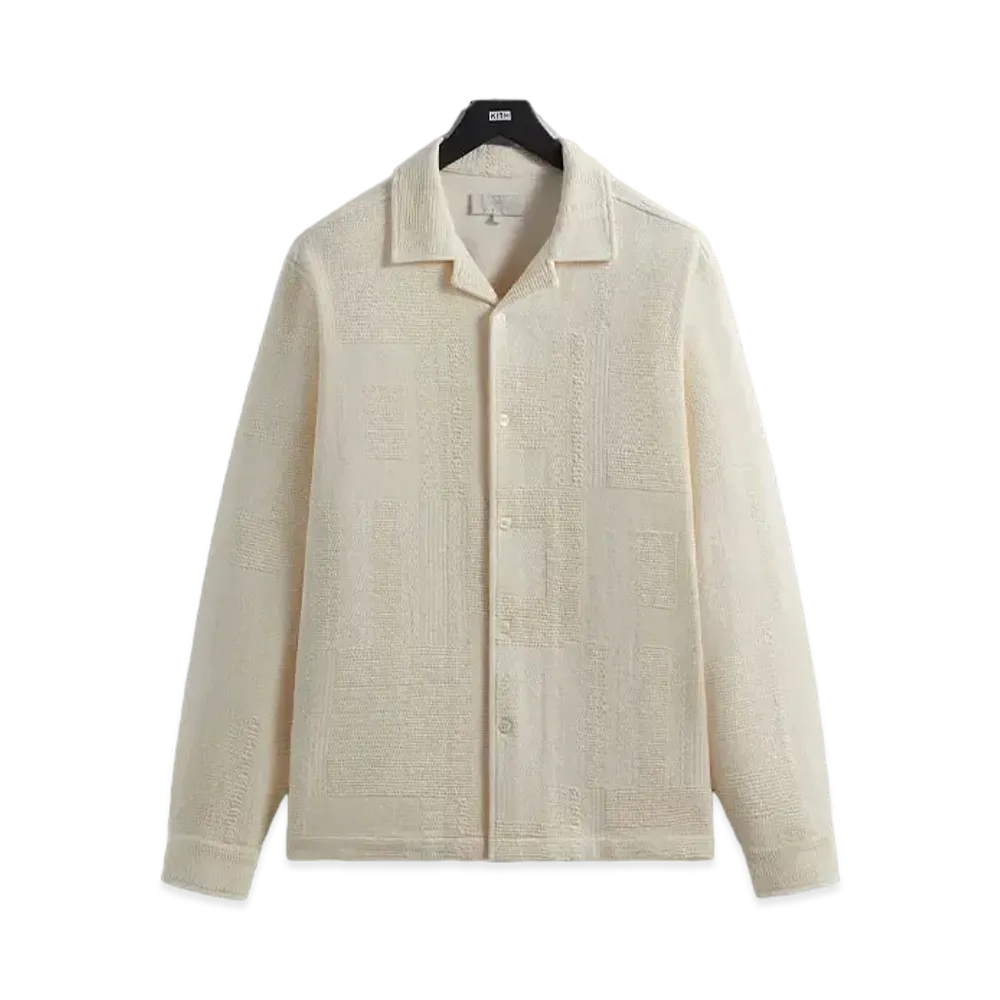 Kith Geometric Knit Cohen Shirt "Skill"