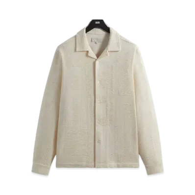 Kith Geometric Knit Cohen Shirt "Skill"