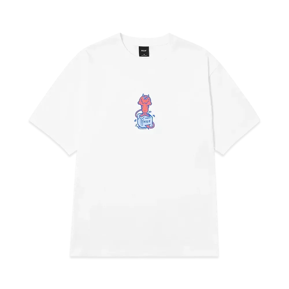 HUF Summer 25 Melt Tee "White"
