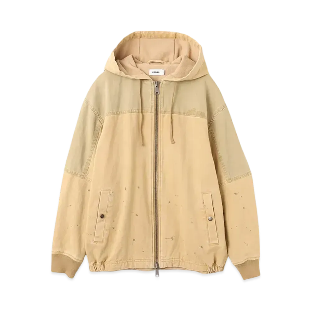 atmos Heavy Duck Zip-Up Work Jasket "Brown"