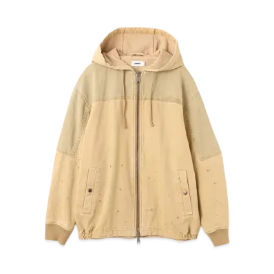 atmos Heavy Duck Zip-Up Work Jasket "Brown"