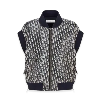 Dior Women's Technical Taffeta Dior Oblique "Blue"