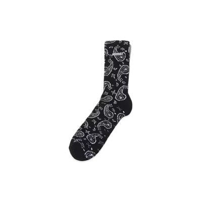 atmos Paisley Socks "Black"
