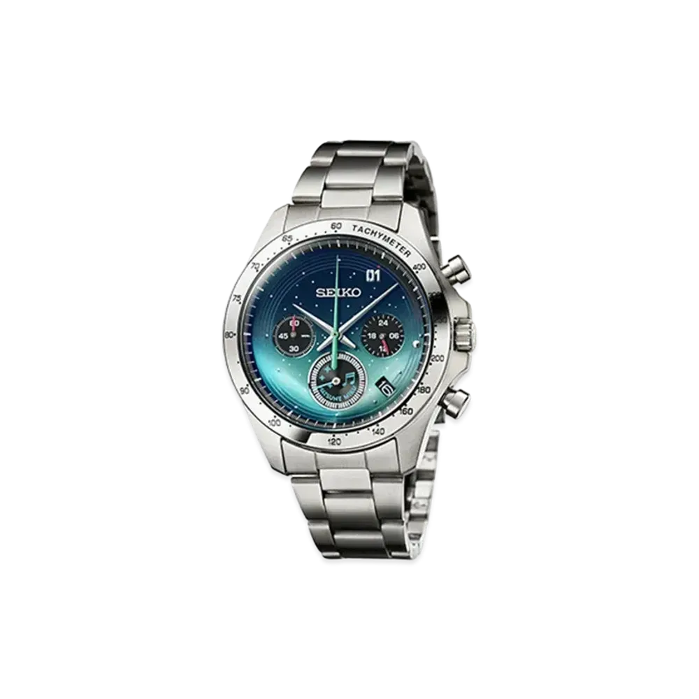 Hatsune Miku × SEIKO Happy 16th Birthday Watch (with Acrylic Stand)