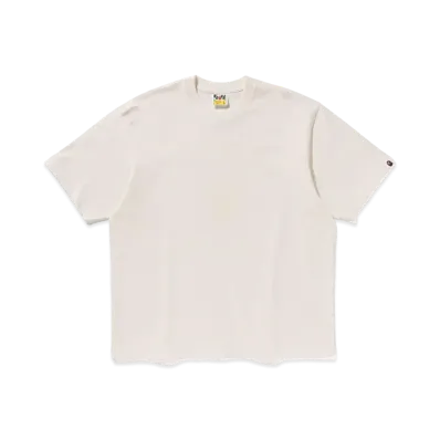A BATHING APE Bathing Ape Relaxed Fit Tee "Ivory"