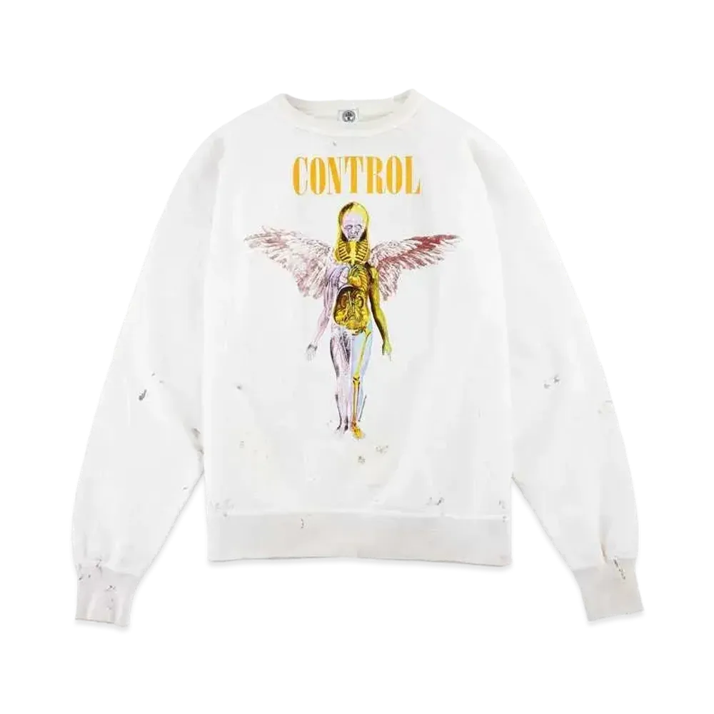SAINT Mxxxxxx x Kosuke Kawamura SWEAT SHIRT ANTMY OF ANGEL "White"