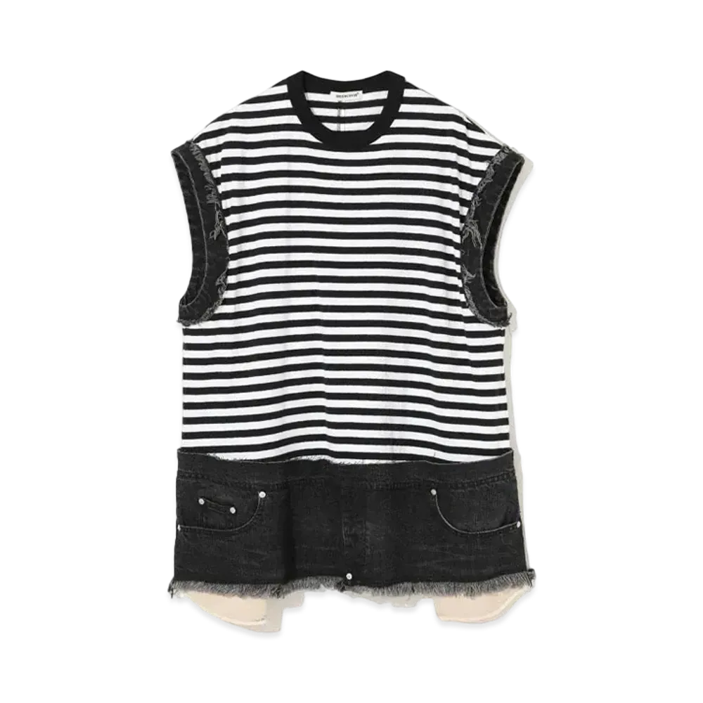 UNDERCOVER Cotton Tank Top "Black"