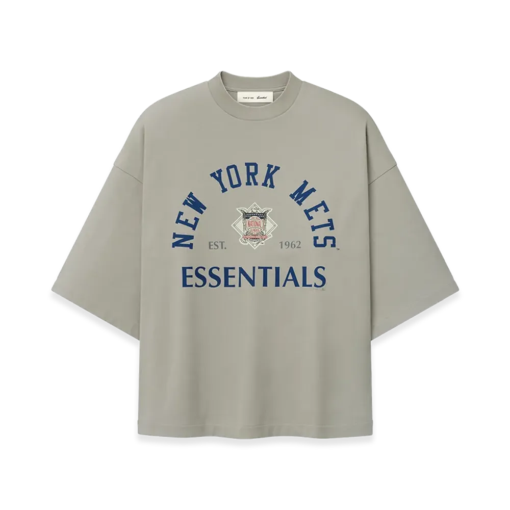 FEAR OF GOD ESSENTIALS Mets National League Merch Tee "Seal"