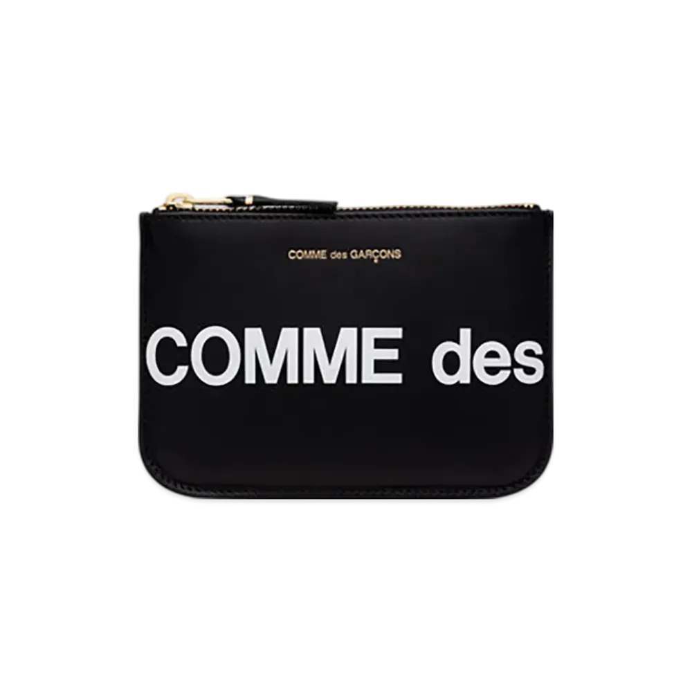 COMME des GARCONS Wallet Huge Logo "Black"