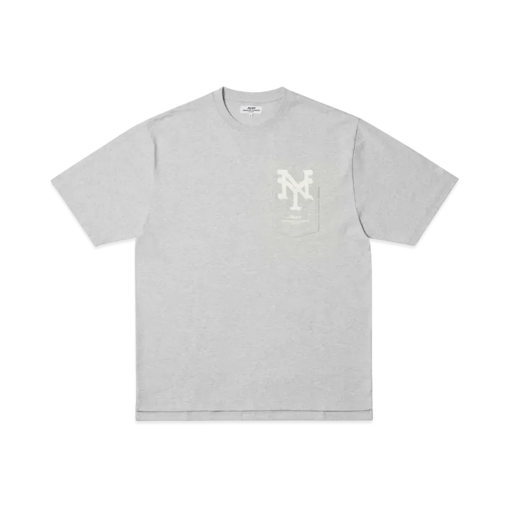 PALACE x ENGINEERED GARMENTS T-Shirt "Grey Marl"