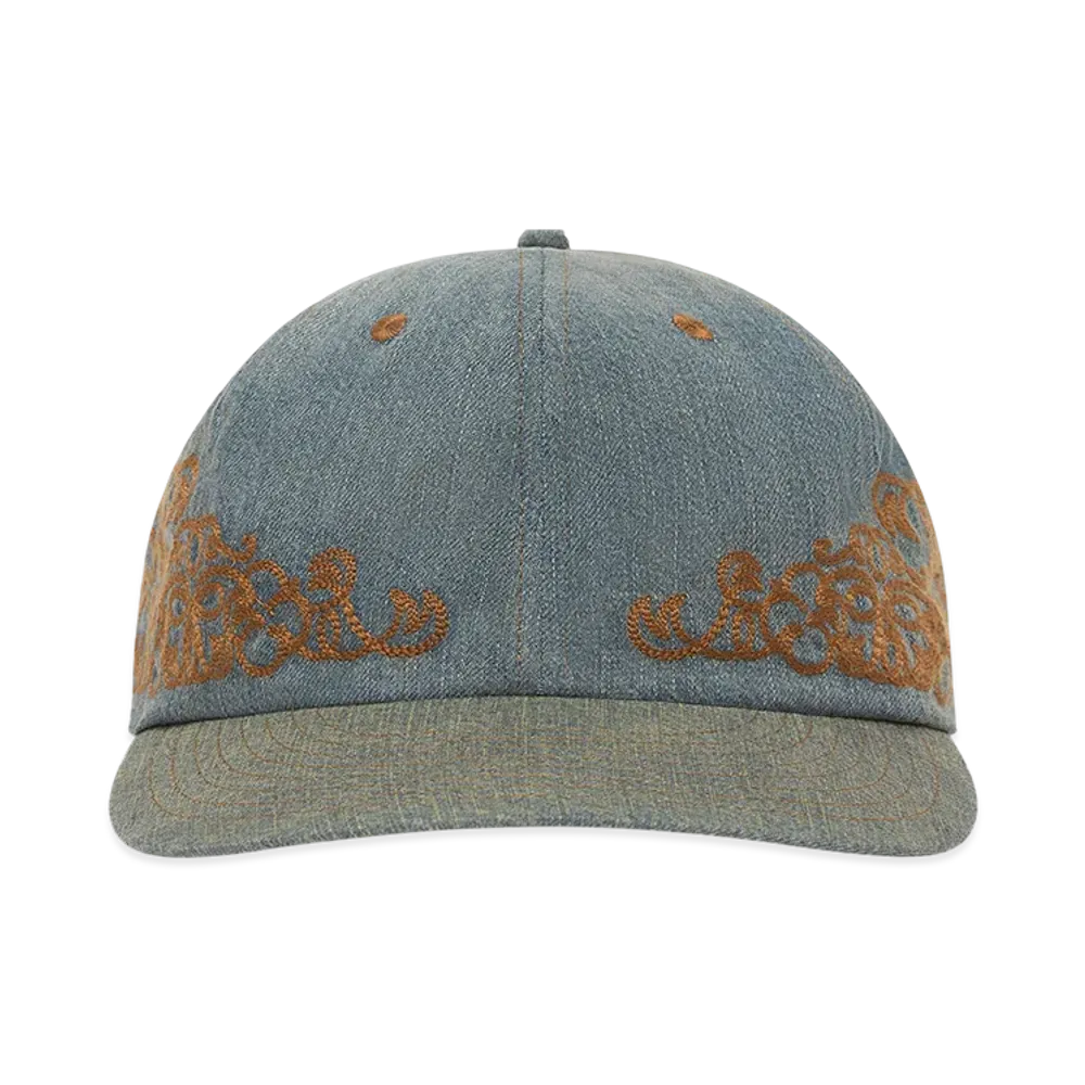 DENIM TEARS Western Denim Cap "Blue"