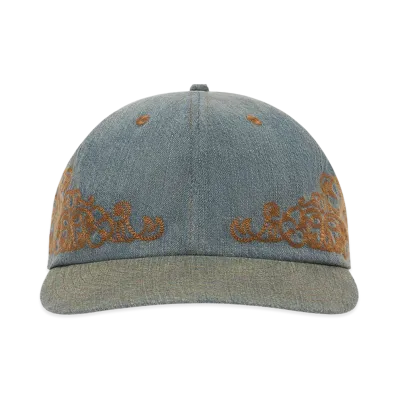 DENIM TEARS Western Denim Cap "Blue"