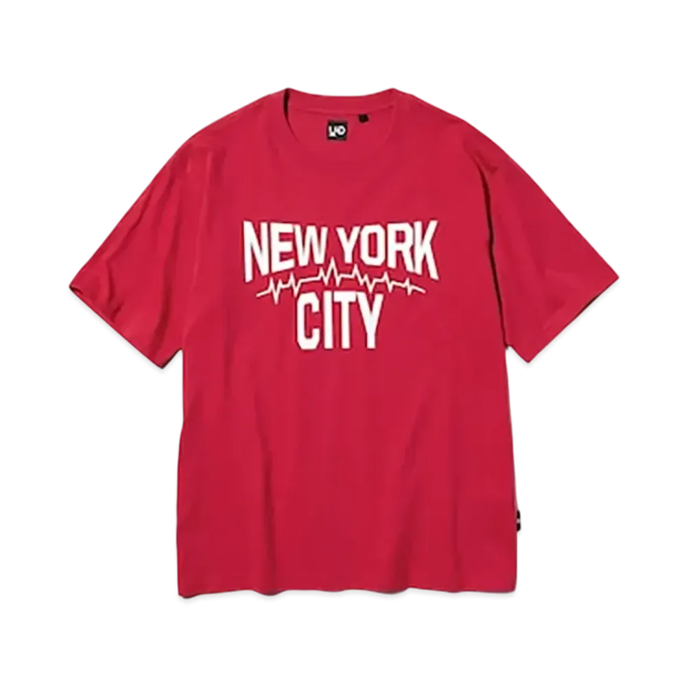 GU x UNDERCOVER UG Graphic Tee 3/4 Sleeve "Red"