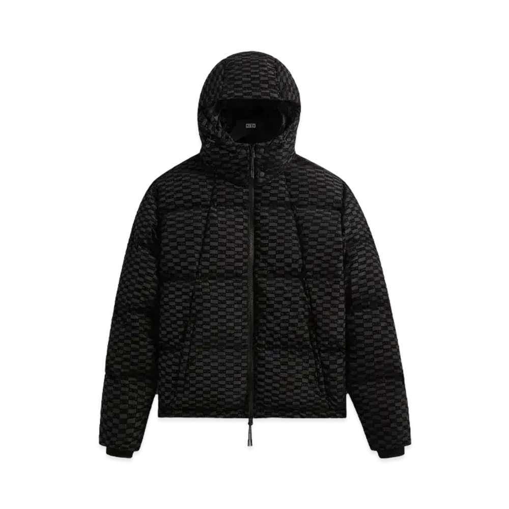 Kith Monogram Midi Puffer "Black"