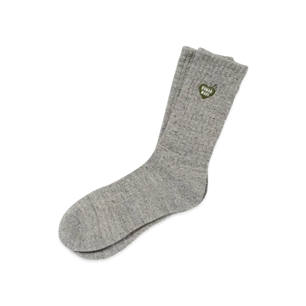 HUMAN MADE Pile Socks "Gray"