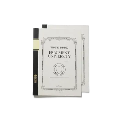 FRAGMENT UNIVERSITY x TSUBAME NOTE Note Set (2 Books)