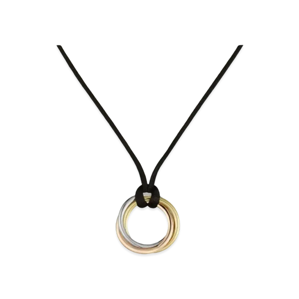 Cartier Trinity Necklace "White Gold/Yellow Gold/Pink Gold"