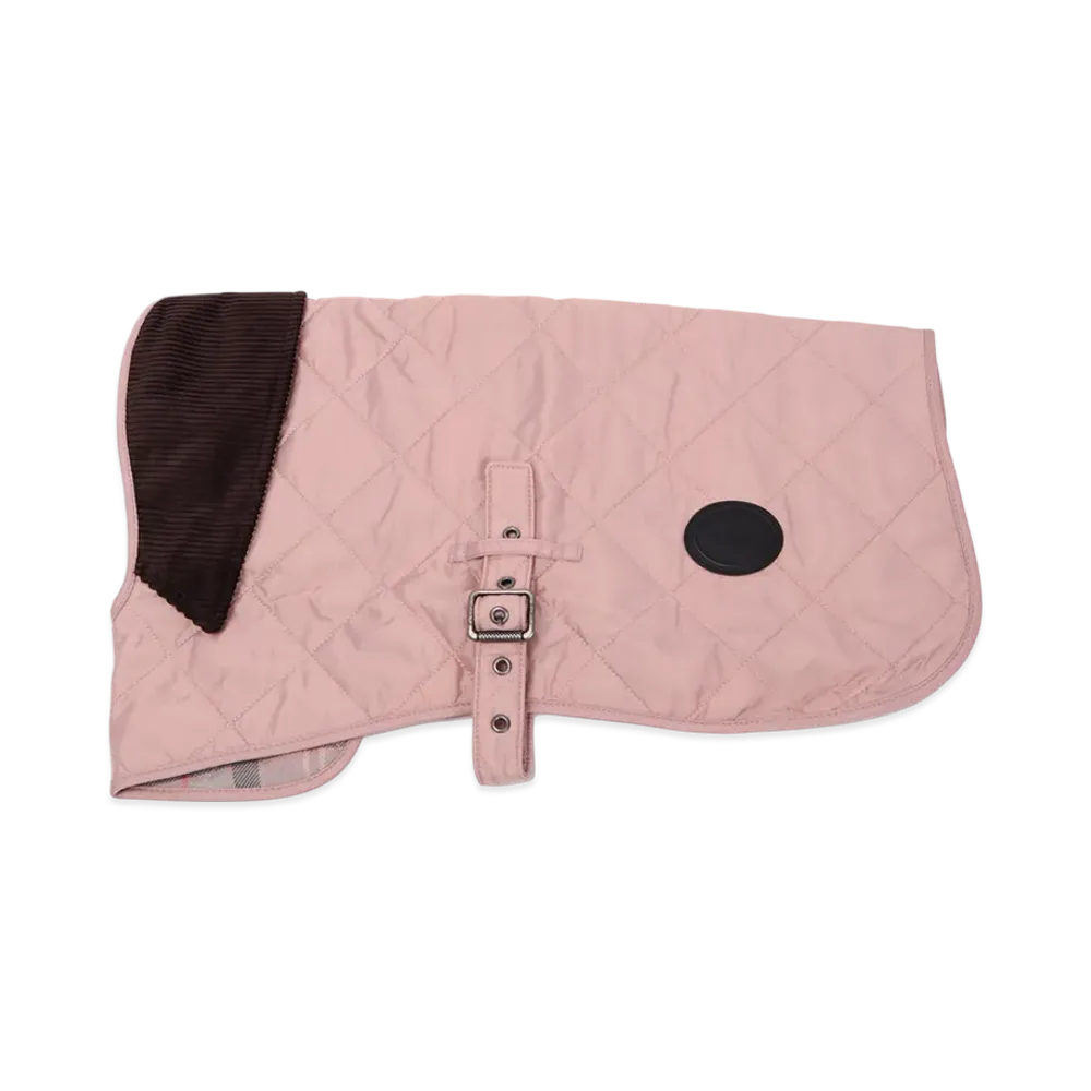 Barbour Quilted Dog Coat "Pink"
