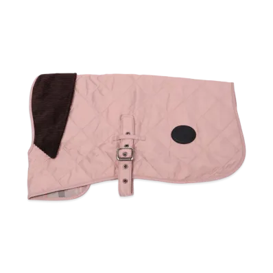 Barbour Quilted Dog Coat "Pink"