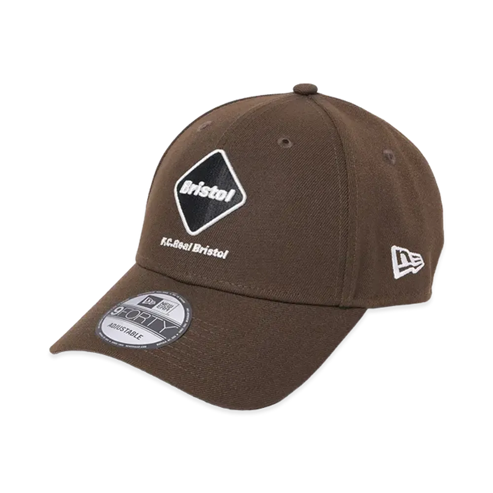 F.C.Real Bristol New Era Emblem 9Forty Cap "Brown"