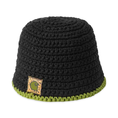 Carhartt WIP x Nicholas Daley Knitted Hat "ND Black/Black/Cedar Green"