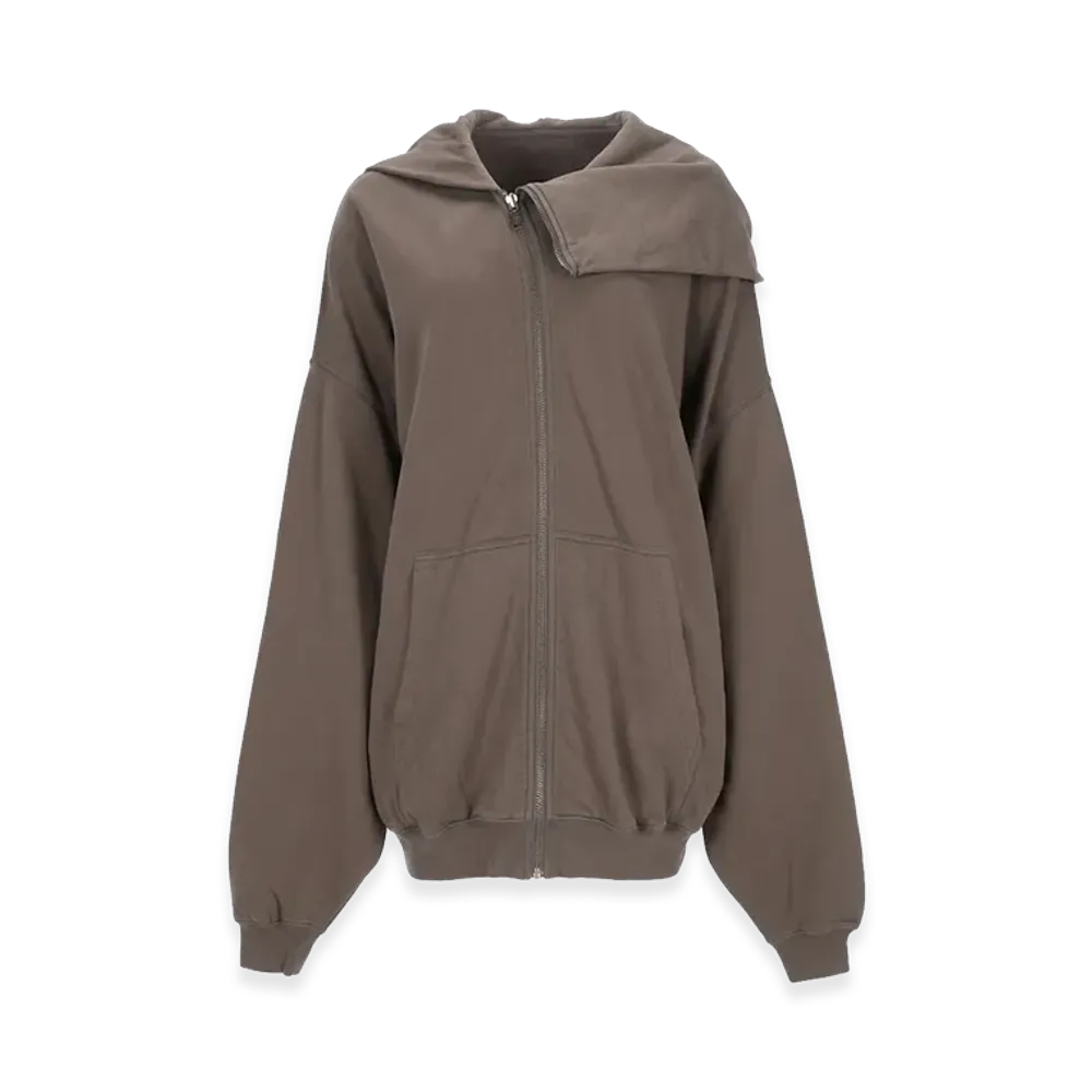 Rick Owens DRKSHDW Women's Mountain Hun Hoodie "Dust"