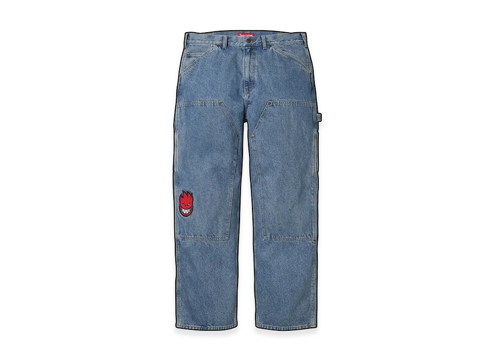 Supreme x Spitfire Double Knee Painter Pant "Denim"