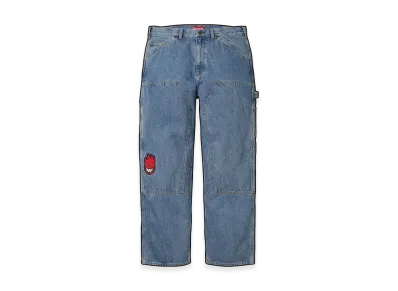 Supreme x Spitfire Double Knee Painter Pant "Denim"