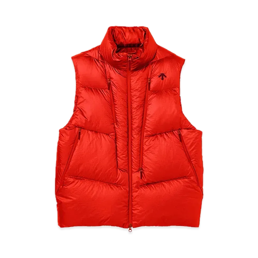 DESCENTE ALLTERRAIN Bright Down Vest "Sardonyx Orange"
